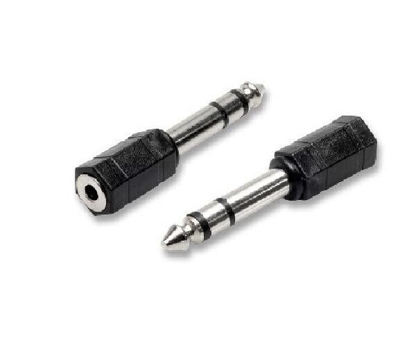 ADATTATORE JACK 6.35MM A JACK 3.5MM 2/06