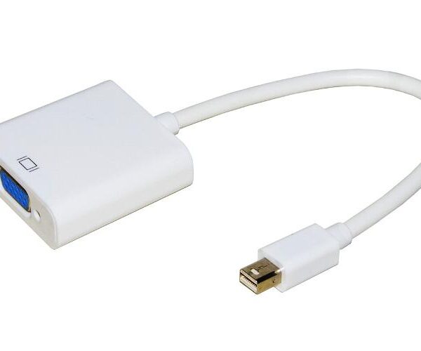 ADATTATORE MINI DISPLAYPORT MASCHIO A VGA FEMMINA (LKADAT14)
