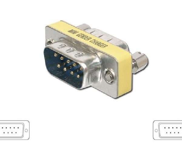 ADATTATORE MINI SERIALE 9 PIN M-M (00422)