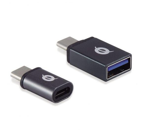 ADATTATORE OTG DA USB-C A USB A/MICROB 2PZ (DONN04G)