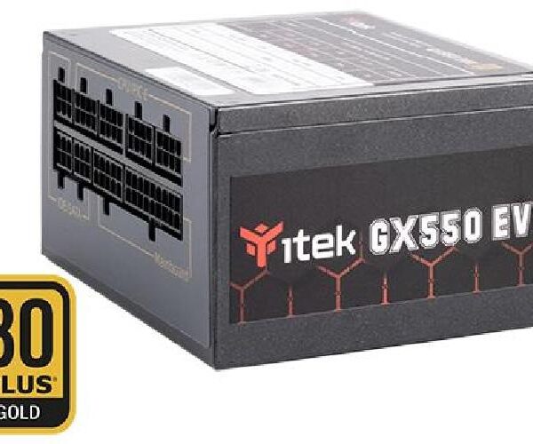 ALIMENTATORE GXF550 EVO 550 WATT (ITPSEGX550) 80 PLUS GOLD MODULARE