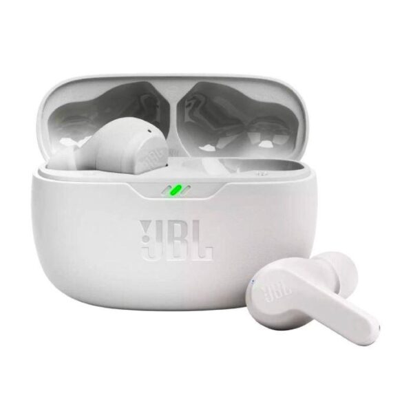 AURICOLARI BLUETOOTH WAVE BEAM WHITE BIANCO (JBLWBEAMWHT)