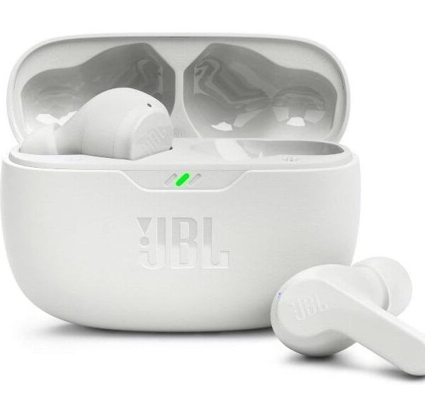AURICOLARI BLUETOOTH WAVE BEAM WHITE BIANCO MODELLO 2022 (JBLWBEAMWHT)