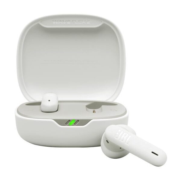 AURICOLARI BLUETOOTH WAVE FLEX 2 + CUSTODIA RICARICA - COLORE BIANCO (JBLWFLEX2WHT)