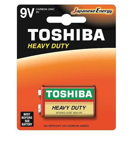 BATTERIA HEAVY DUTY ZINCO-CARBONIO 9V 1PZ