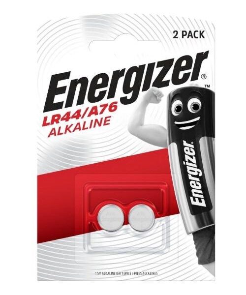 BATTERIE BOTTONE LR44 1.5V ALKALINE 2PZ