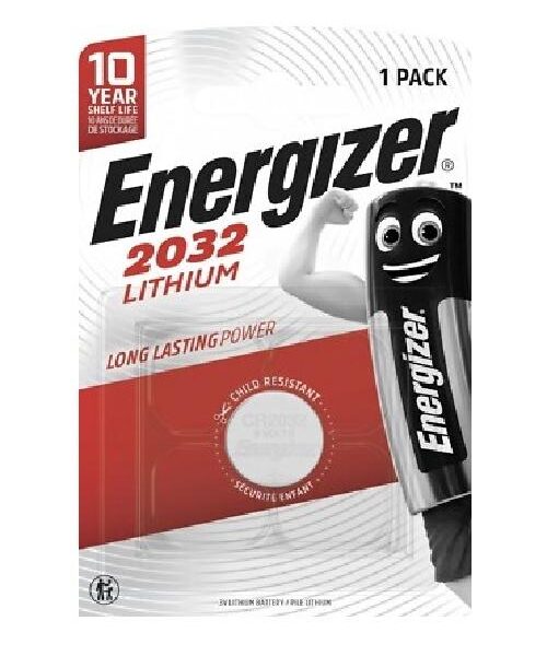 BATTERIE CR2032 3V LITIO 1PZ (2032 LITHIUM)