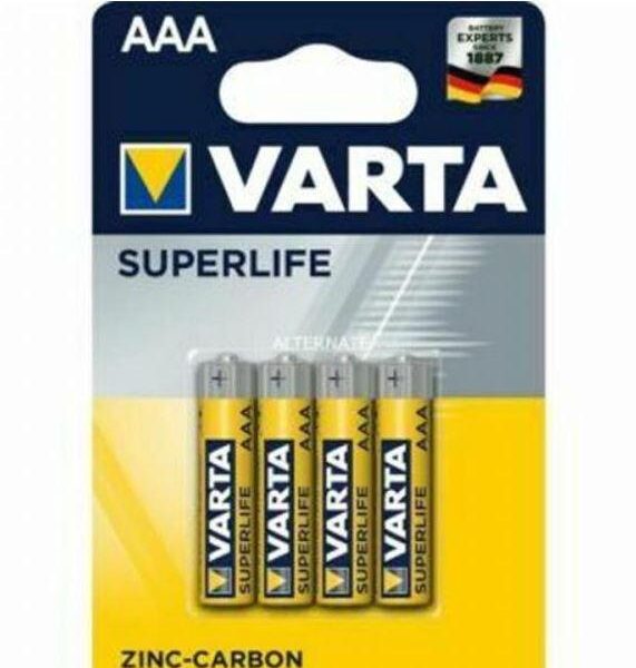 BATTERIE MINISTILO SUPERLIFE AAA CONF.4 PZ