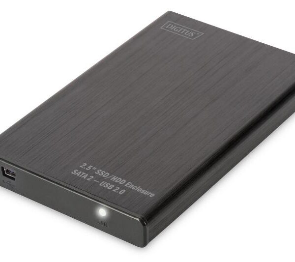 BOX ESTERNO PER HD 2,5" SATA USB 2.0 (DA71104) NERO