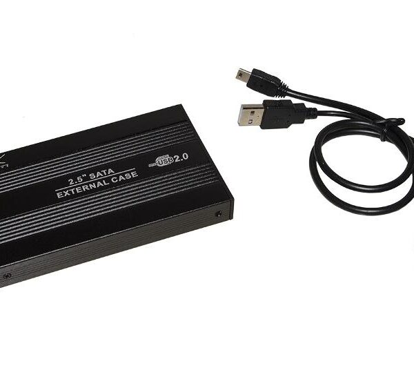 BOX ESTERNO PER HD 2,5" SATA USB 2.0 (LKBOX252) NERO