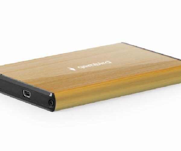 BOX ESTERNO PER HD 2,5" SATA USB 3.0 (EE2-U3S-3-GL) ALLUMINIO GOLD