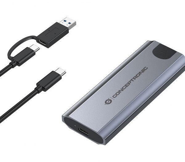BOX ESTERNO USB 3.2 GEN2 PER SSD M.2 NVME (DANTE05G)