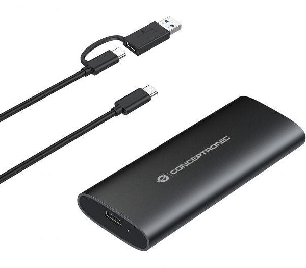 BOX ESTERNO USB 3.2 PER SSD M.2 SATA/NVME DUAL (DANTE04B)