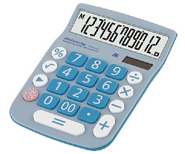 CALCOLATRICE 12 DIGITS DESKTOP DC2645C