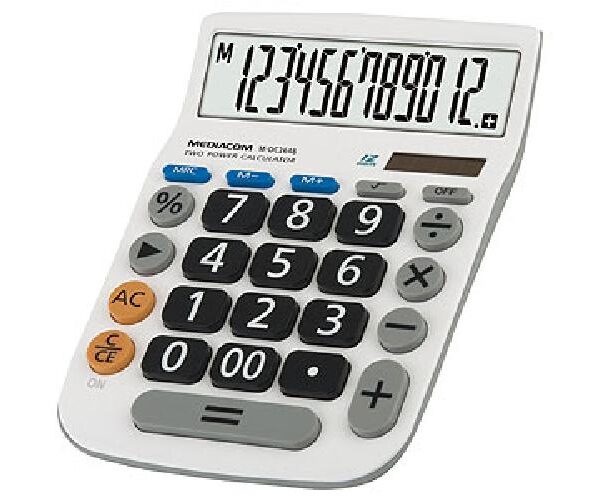CALCOLATRICE 12 DIGITS DESKTOP DC2648