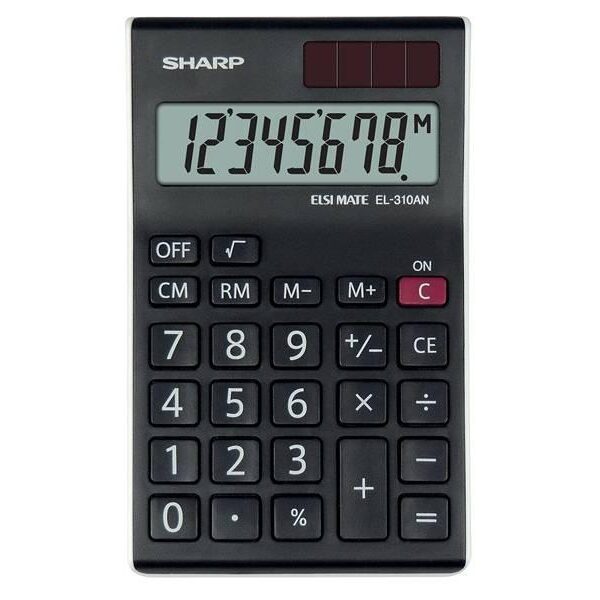CALCOLATRICE EL310ANWH NERA