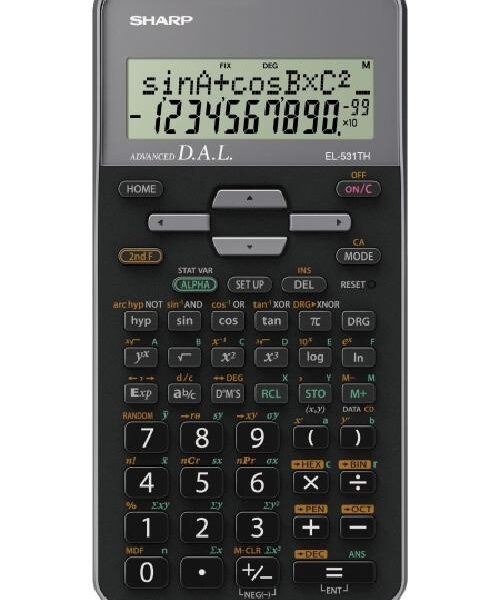 CALCOLATRICE SCIENTIFICA 273 FUNZIONI (SH-EL531THBGY) GRIGIO