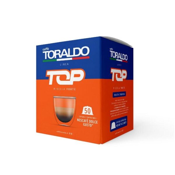 CAPSULE LINEA TOP MISCELA FORTE COMPATIBILE DOLCE GUSTO 50 PZ (107170)