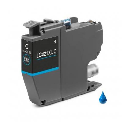 CARTUCCIA COMPATIBILE BROTHER LC421XL CYAN CIANO