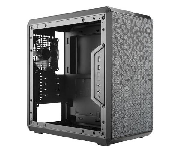 CASE MASTERBOX Q300L LED NERO (MCB-Q300L-KANN-S00) NO ALIMENTATORE