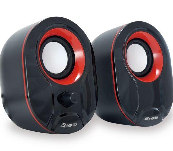 CASSE 2.0 MINI SPEAKER USB - NERO/ROSSO (245332)