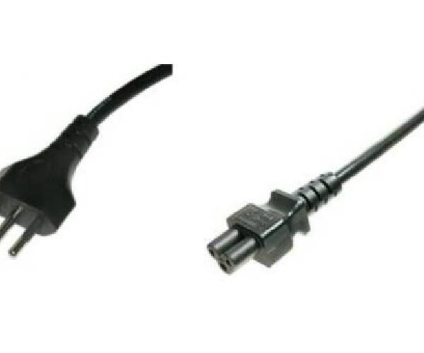 CAVO ALIMENTATORE TRIPOLARE SPINA ITA 10A 1MT (LKC510)