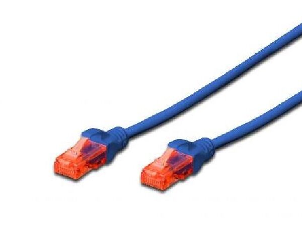 CAVO DI RETE DRITTO NON SCHERMATO CAT.6E 2 MT BLU (DK1614020B)