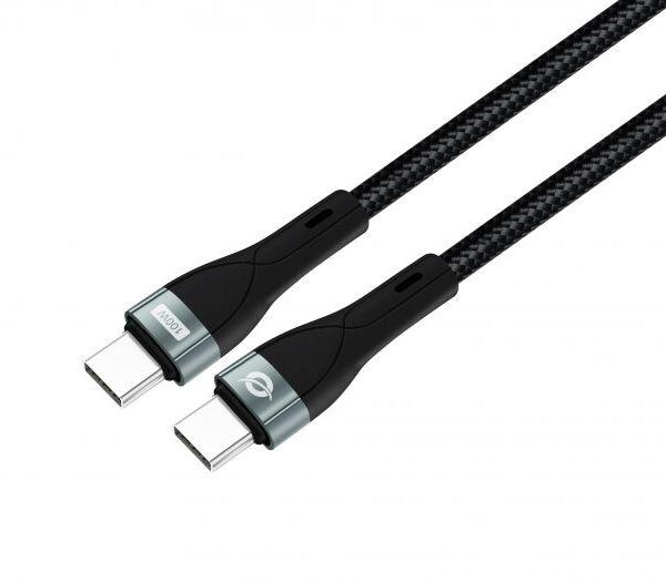 CAVO DI RICARICA RAPIDA USB C-C PD 3.0 (ETTA01B20)