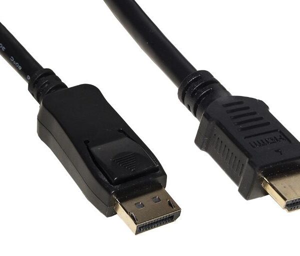 CAVO DISPLAYPORT 1.2 - HDMI 2.0 - 4Kx2K 60HZ 1MT (LKCDPH10)