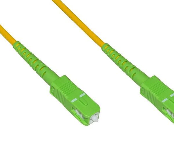 CAVO FIBRA OTTICA APC SC A APC SC SINGLEMODE SIMPLEX MT.1 (LKSCSCAPCS1)