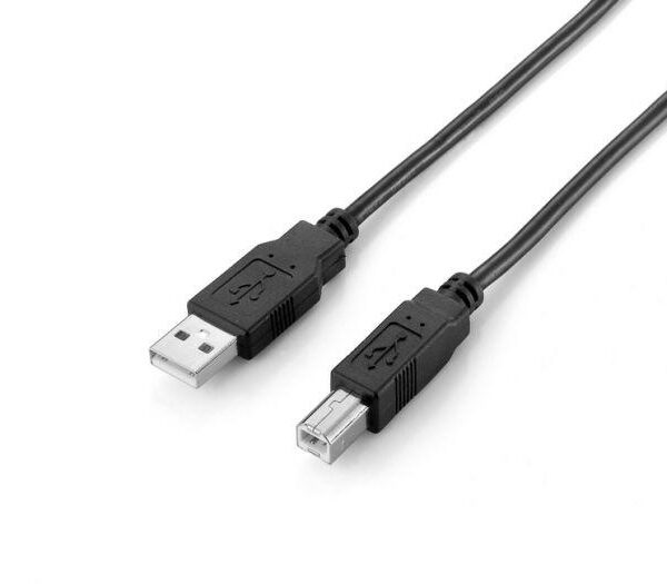 CAVO USB 2.0 TYPE-A A TYPE-B 3M NERO (128861)