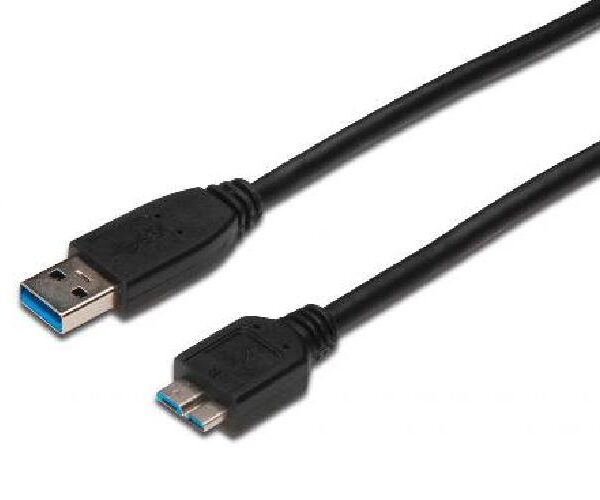 CAVO USB 3.0 A - MICRO USB B 0.25MT (AK-300117-003-S)