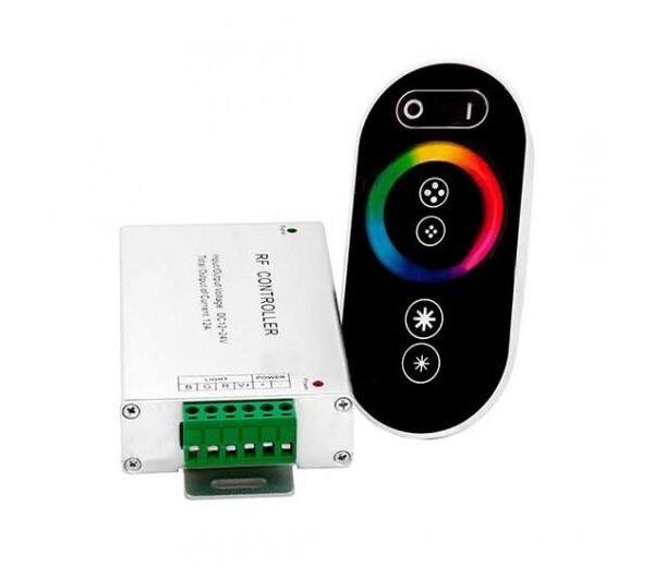 CONTROLLER RF VT-2405 PER STRISCIA LED STRIP RGB CON TELECOMANDO TOUCH (3312)