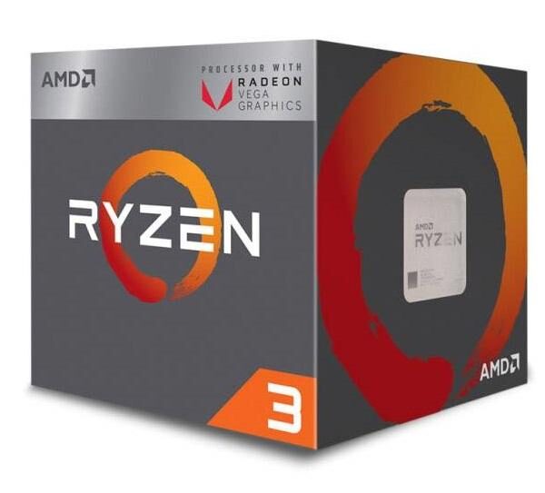 CPU RYZEN 3 3200G AM4 BOX 3.6 GHZ