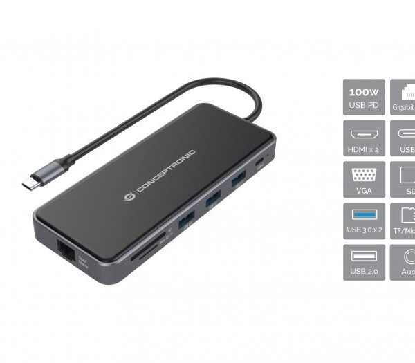 DOCKING STATION DONN15G 12-IN-1