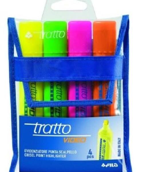 EVIDENZIATORE MULTICOLORE (4 PEZZI)