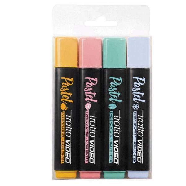 EVIDENZIATORE MULTICOLORE (4 PEZZI)