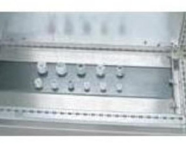 FLANGIA INGRESSO CAVI CON SPAZZOLE PER  ARMADIO 19"