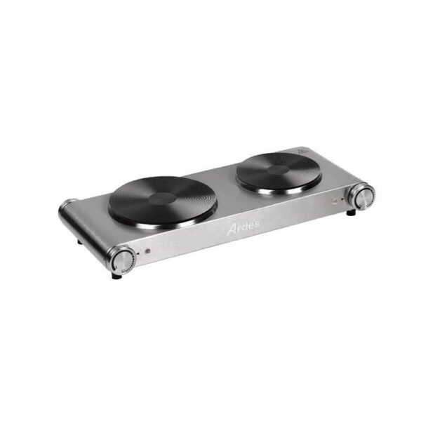 FORNELLO ELETTRICO HOBINOX DUO ARFOEL02 – 2 PIASTRE DIAMETRO 18.8/15.5CM - 1500+1000W