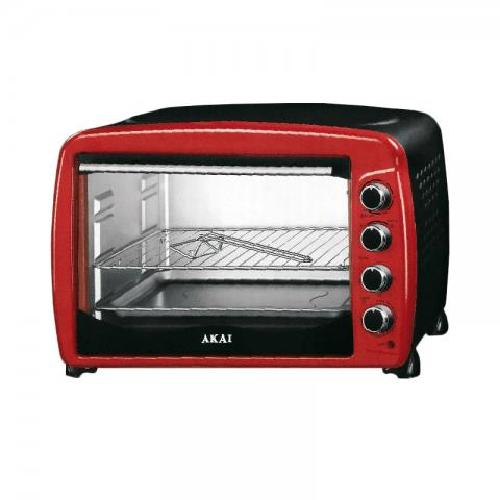 FORNO ELETTRICO AKFE650 ROSSO 65LT 2000W