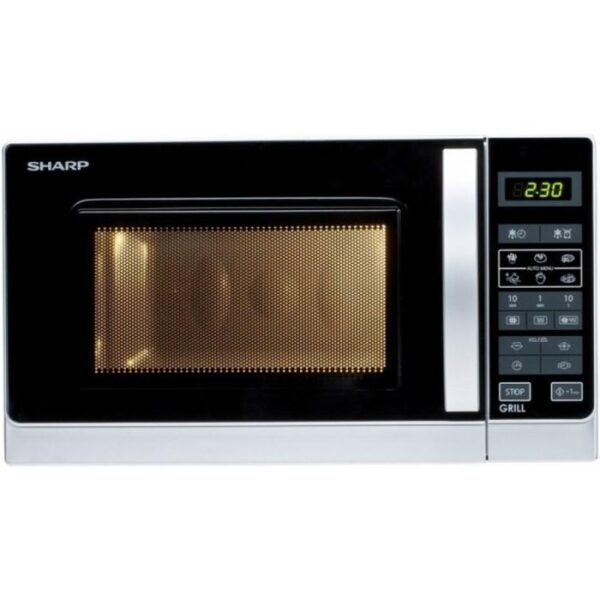 FORNO MICROONDE R642INW 20LT. CON GRILL - SILVER - GARANZIA ITALIA