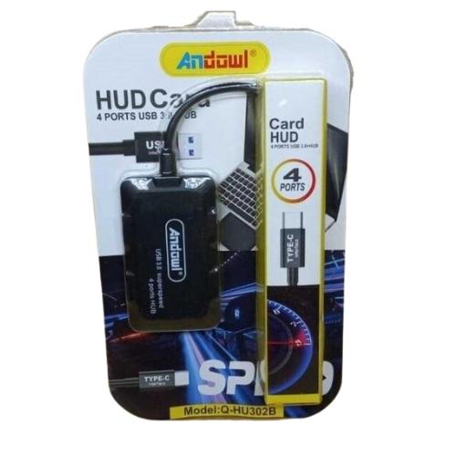 HUB 4 PORTE USB TYPE-C (Q-HU302B)