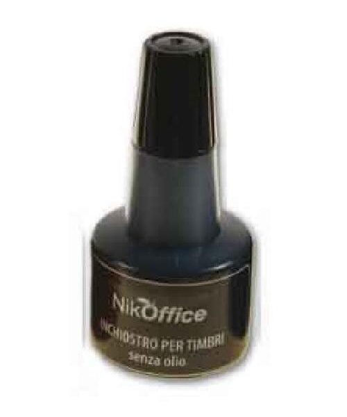 INCHIOSTRO PER TIMBRO CUSCINETTO - FLACONE 30ML. - NERO