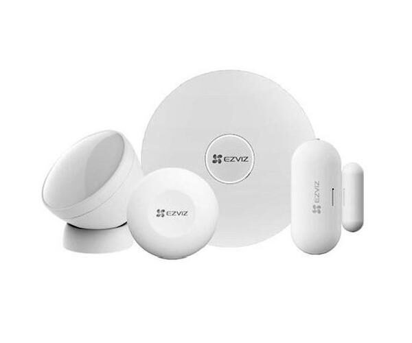 KIT ALLARME A3 - CENTRALINA SENSORE PIR APERTURA/CHIUSURA PULSANTE ZIGBEE (EZVCSB1)