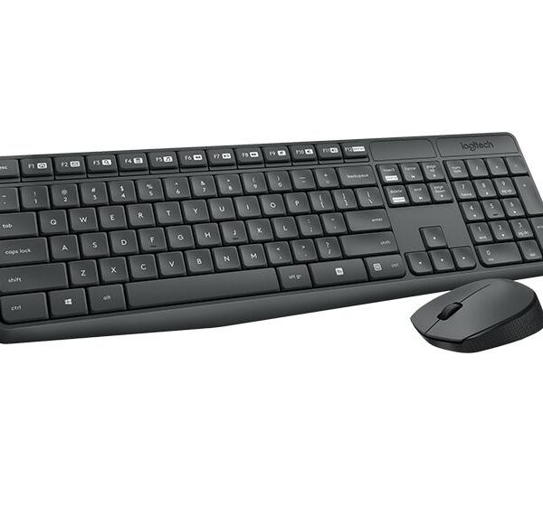 KIT MK235 TASTIERA + MOUSE WIRELESS NERA