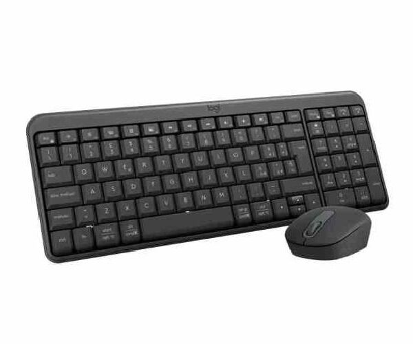 KIT MK250 TASTIERA + MOUSE WIRELESS NERA (920-013534)