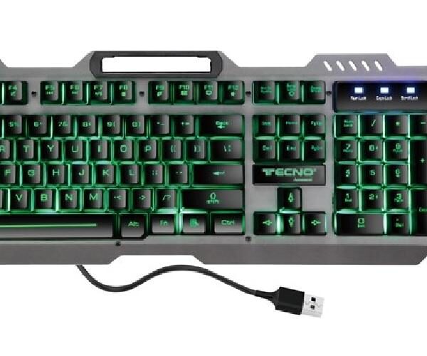 KIT TASTIERA E MOUSE TC-BG2006 GAMING USB NERO
