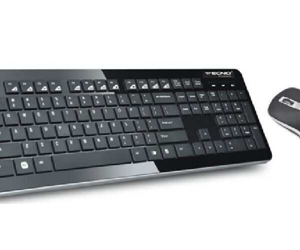KIT TASTIERA + MOUSE TC-920W WIRELESS NERA