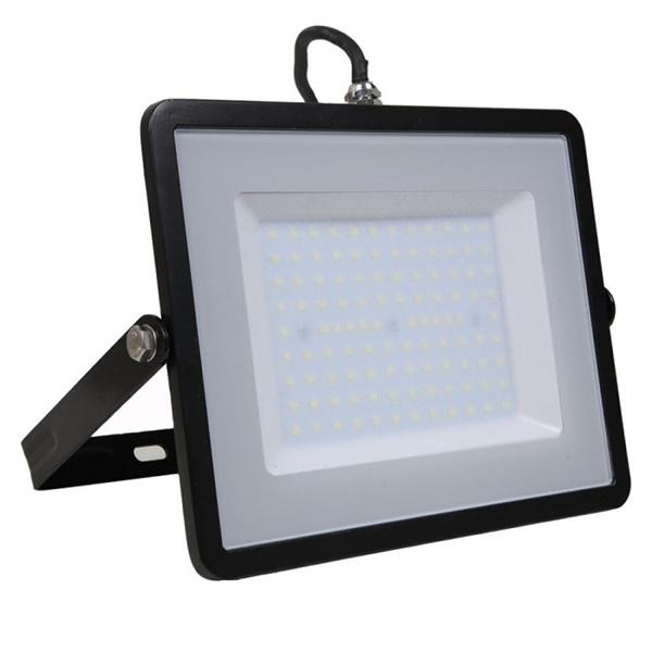 LAMPADA LED FARO 100W PROIETTORE SMD SAMSUNG CHIP G2 CORPO NERO 4000K (21413)