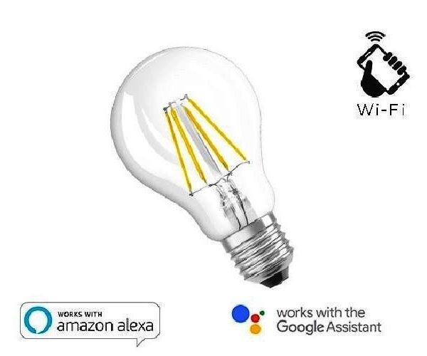LAMPADA LED SMART EE-7WE27 BIANCO E27 CCT DIMMERABILE WIFI - ALEXA E GOOGLE HOME